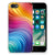 TPU Hoesje voor iPhone SE 2022 | SE 2020 | 8 | 7 Regenboog met kleurrijke golven in regenboogdesign đ