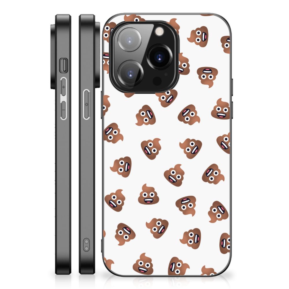 Back Case voor iPhone 14 Pro Poep Emojis B2C Telecom
