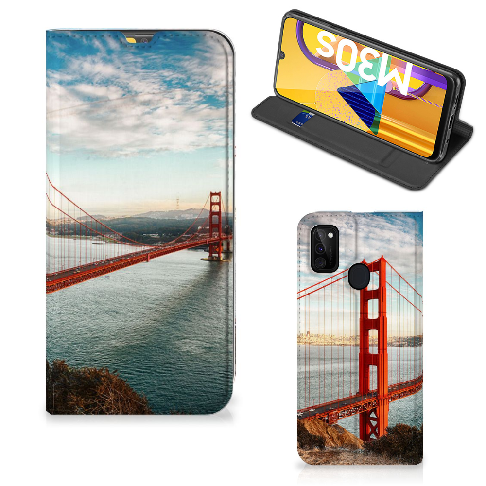 Samsung Galaxy M30s | M21 Book Cover Golden Gate Bridge - B2C Telecom
