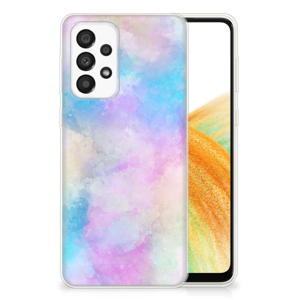 Hoesje maken Samsung Galaxy A33 5G Watercolor Light B2C Telecom