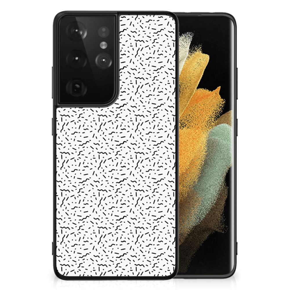 Samsung Galaxy S21 Ultra Back Case Stripes Dots B2C Telecom