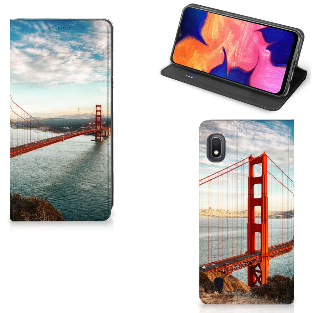 Samsung Galaxy A10 Book Cover Golden Gate Bridge