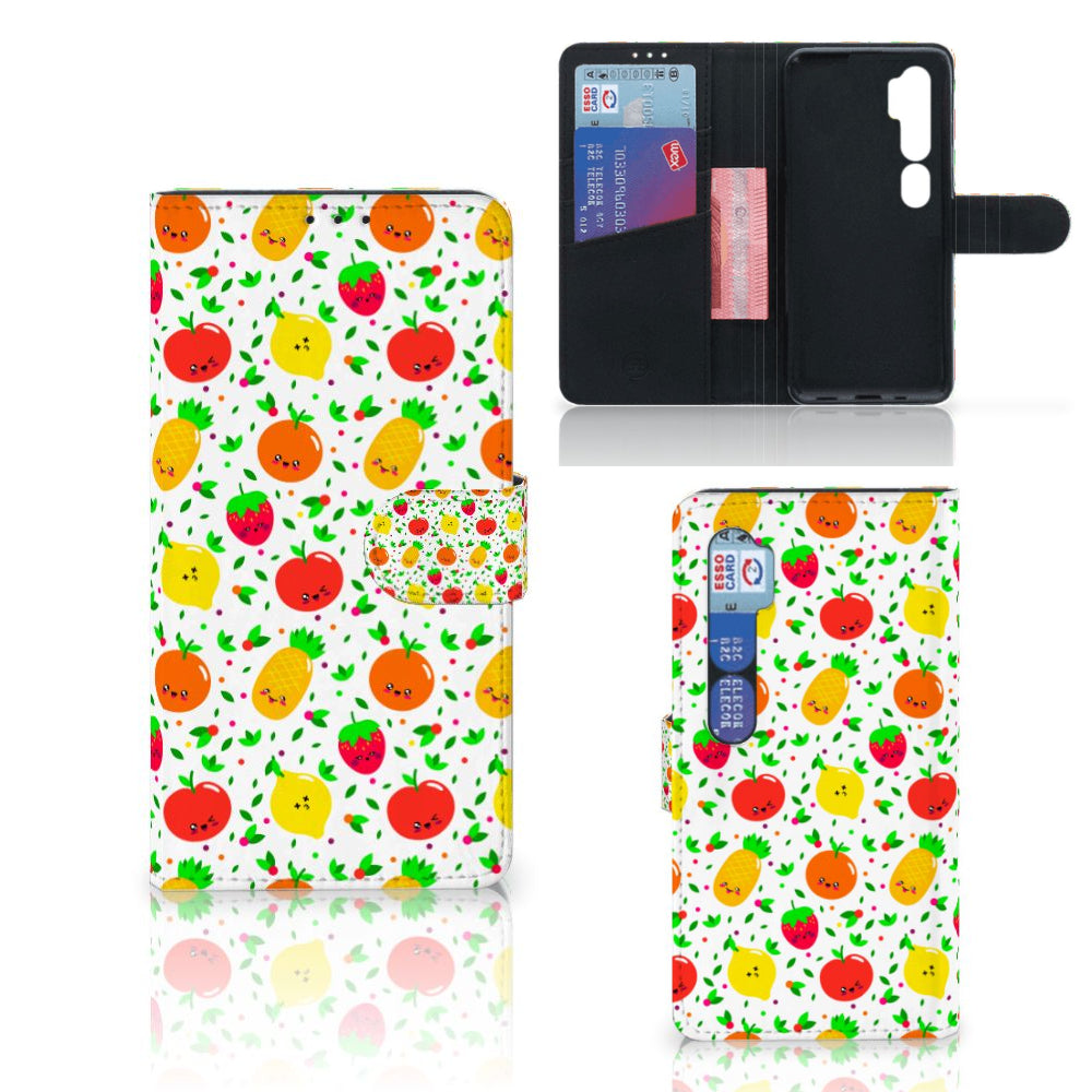 Xiaomi Mi Note 10 Pro Book Cover Fruits