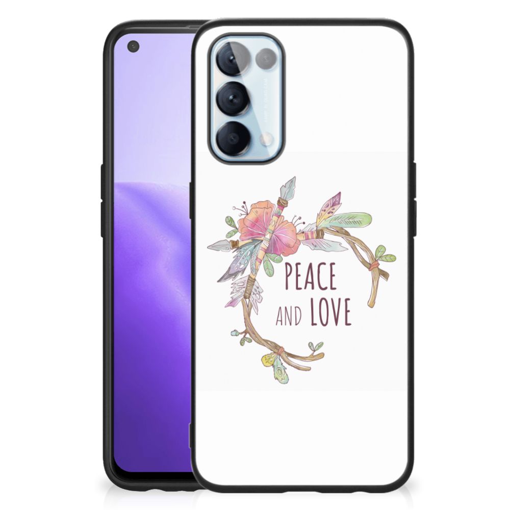 OPPO Reno5 5G | Find X3 Lite Hoesje Boho Text