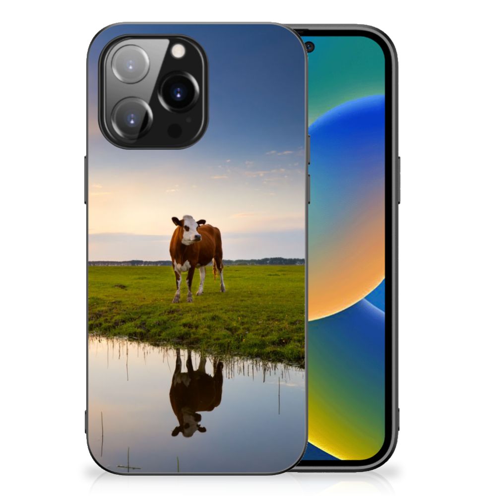 iPhone 14 Pro Max Dierenprint Telefoonhoesje Koe B2C Telecom