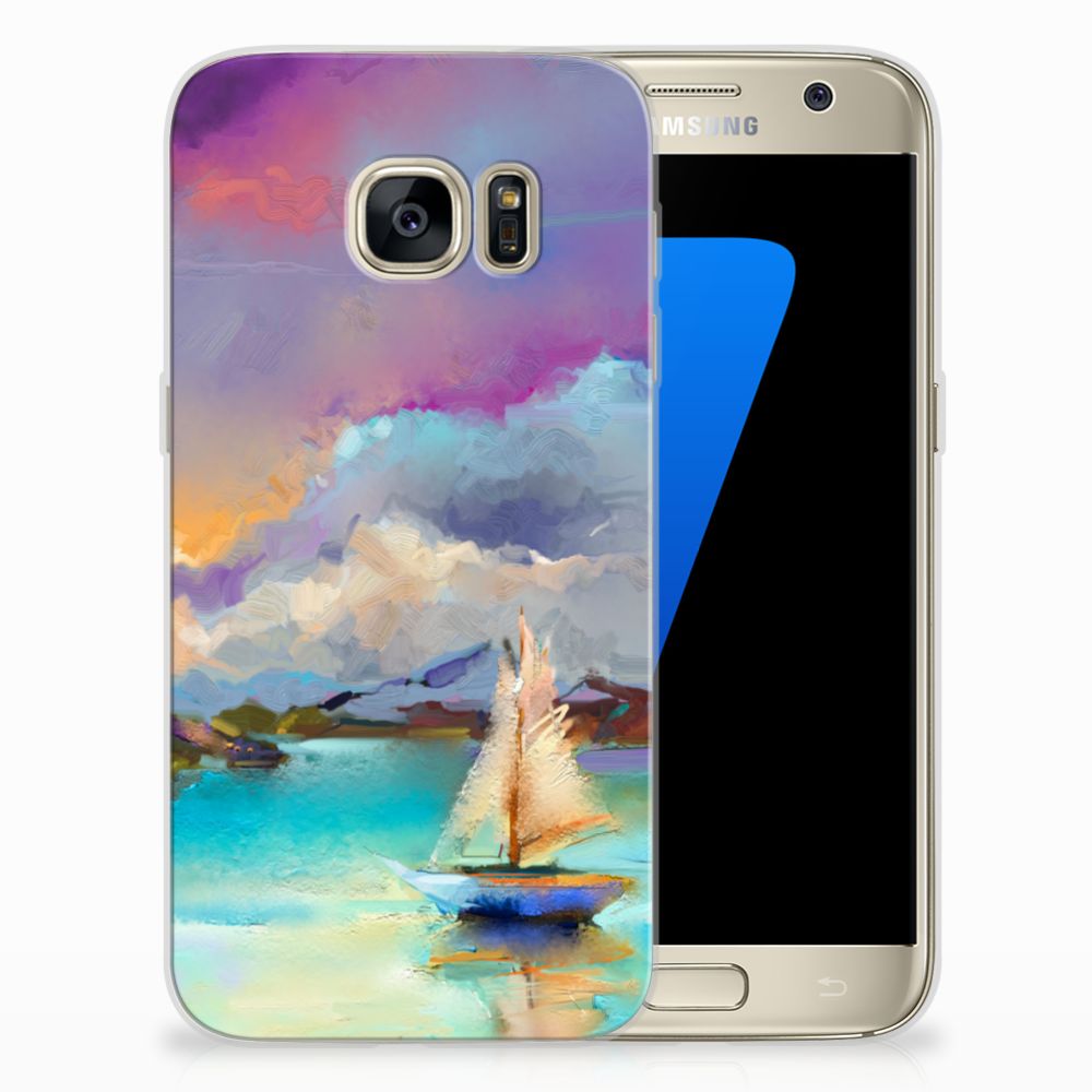 Hoesje maken Samsung Galaxy S7 Boat
