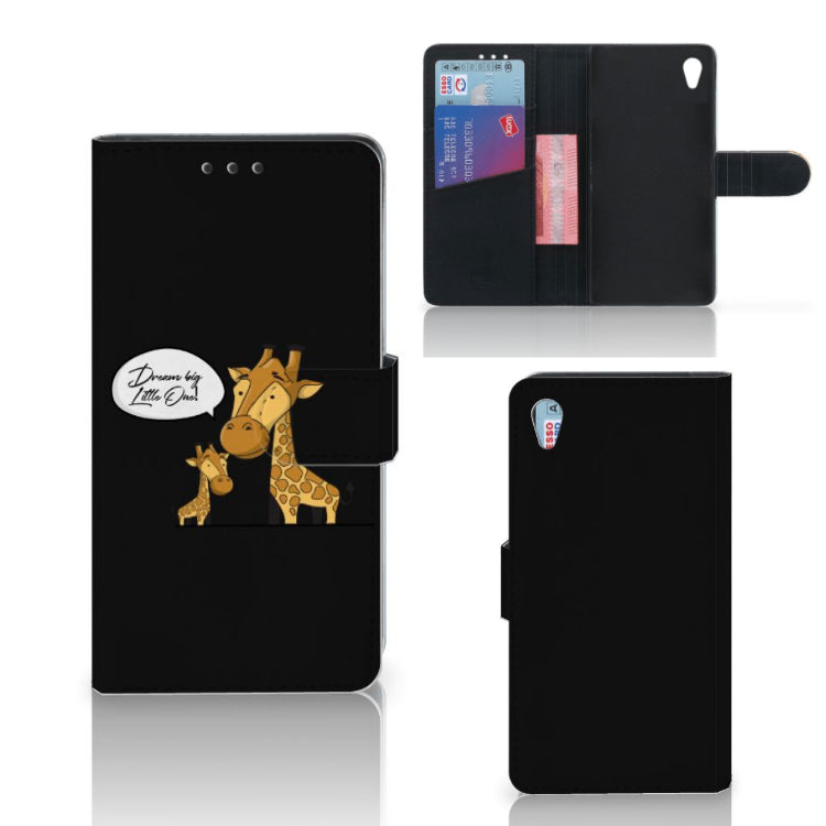 Sony Xperia Z3 Leuk Hoesje Giraffe