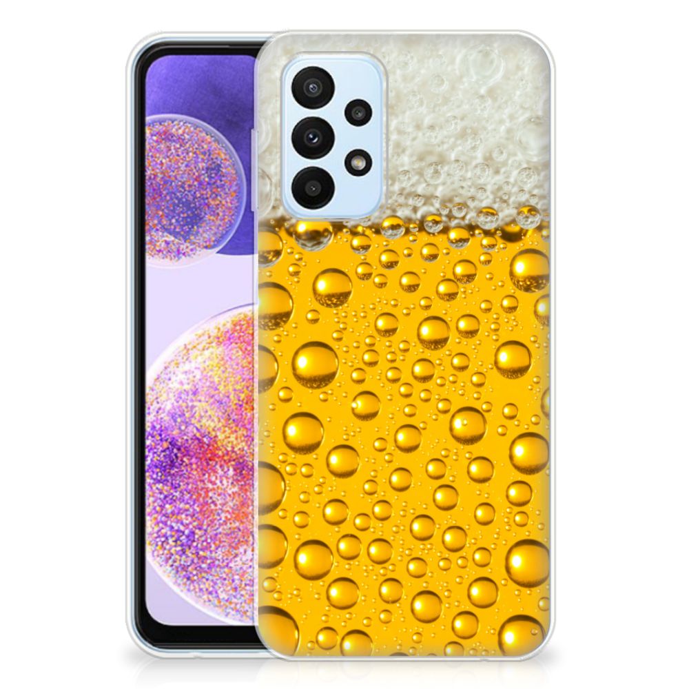 Samsung Galaxy A23 Siliconen Case Bier