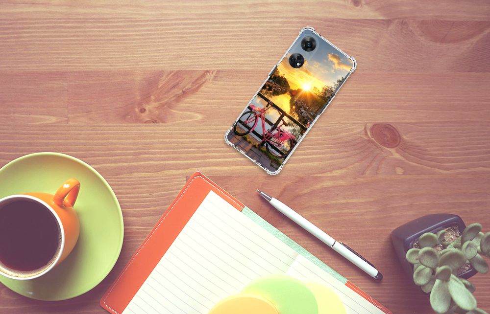 OPPO Reno8 T 4G Telefoonhoesje met valbescherming Amsterdamse Grachten B2C Telecom