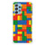 Samsung Galaxy A73 Doorzichtige Silicone Hoesje Blokken B2C Telecom