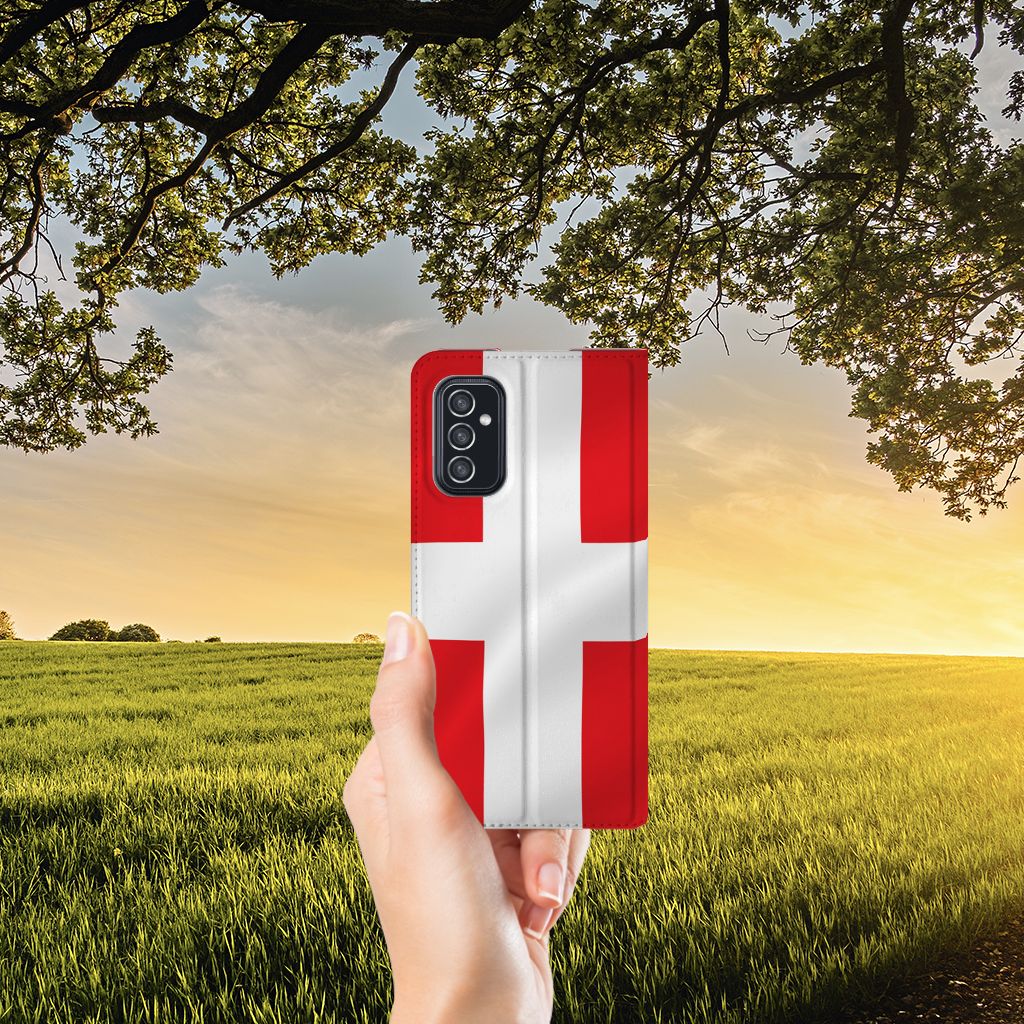 Samsung Galaxy M52 Standcase Denemarken - B2C Telecom