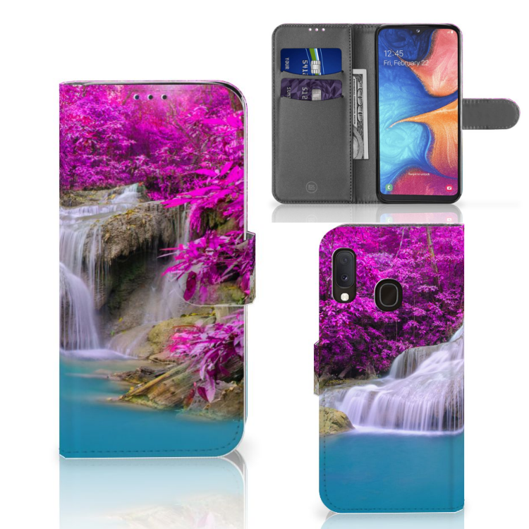 Samsung Galaxy A20e Flip Cover Waterval