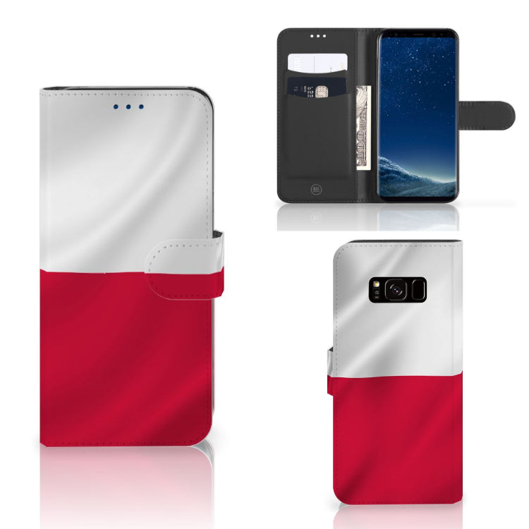 Samsung Galaxy S8 Bookstyle Case Polen