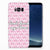 Samsung Galaxy S8 Plus Silicone-hoesje Flowers Pink DTMP