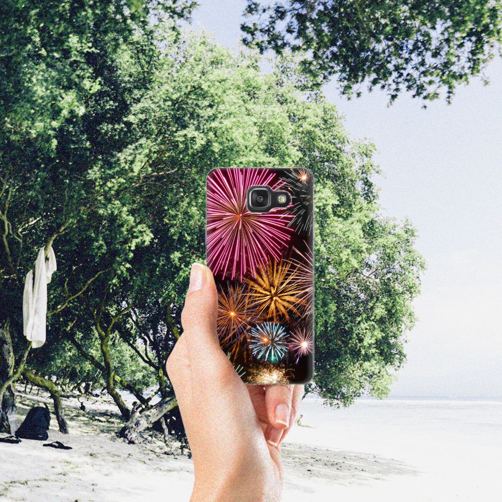 Samsung Galaxy A3 2016 Silicone Back Cover Vuurwerk