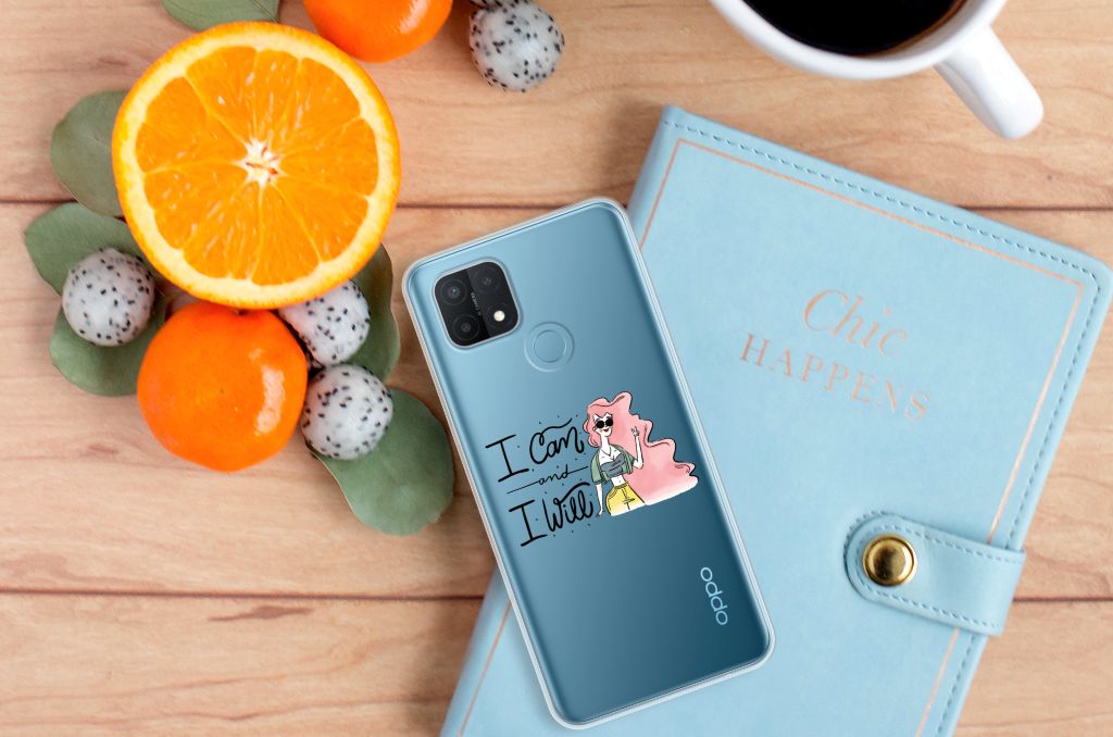 OPPO A15 Telefoonhoesje met Naam i Can B2C Telecom