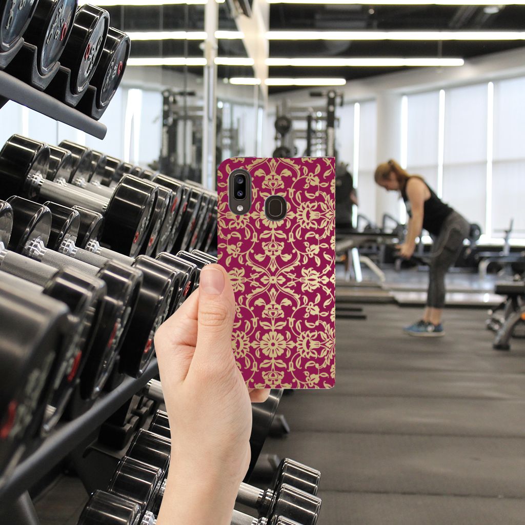 Telefoon Hoesje Samsung Galaxy A30 Barok Pink