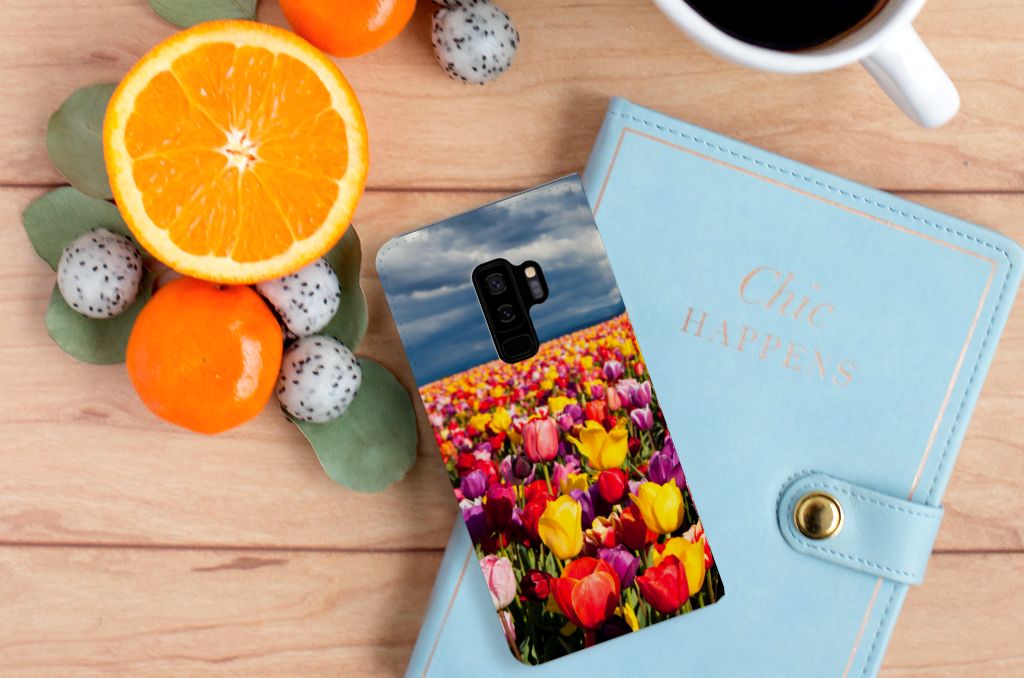 Samsung Galaxy S9 Plus Smart Cover Tulpen