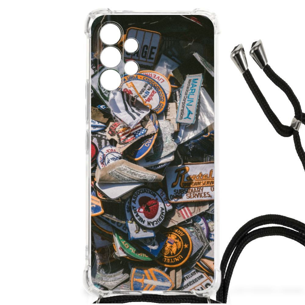 Samsung Galaxy A13 4G Anti-shock Hoesje met foto Badges B2C Telecom