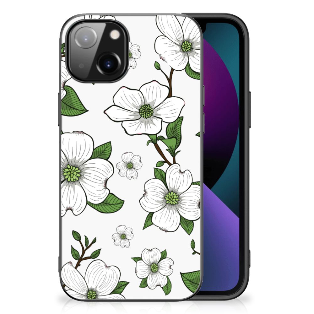 Apple iPhone 13 Bloemen Hoesje Dogwood Flowers B2C Telecom