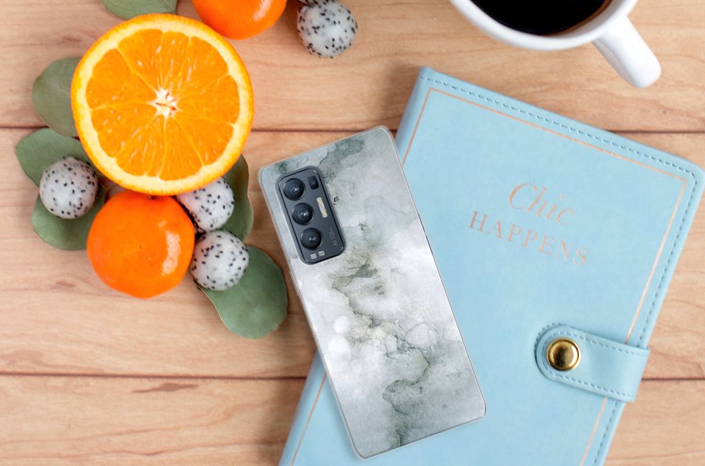 Hoesje maken OPPO Find X3 Neo Painting Grey B2C Telecom