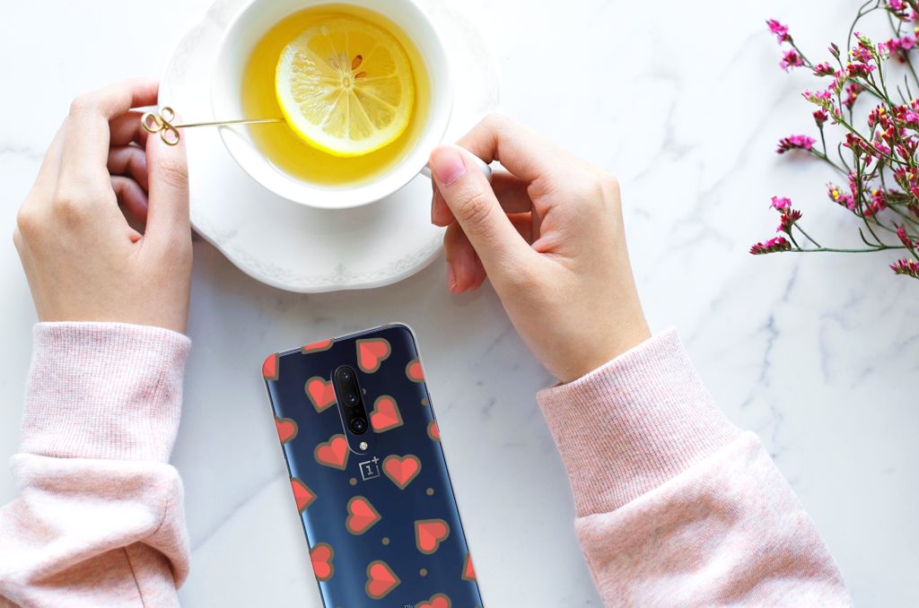 OnePlus 7 Pro TPU bumper Hearts