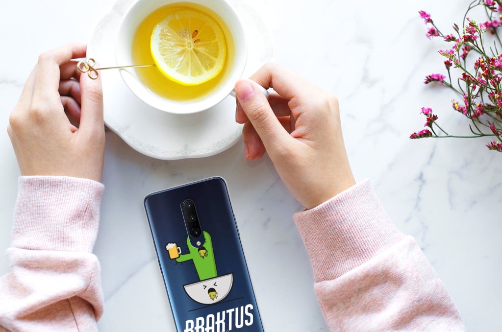OnePlus 7 Pro Telefoonhoesje met Naam Braktus