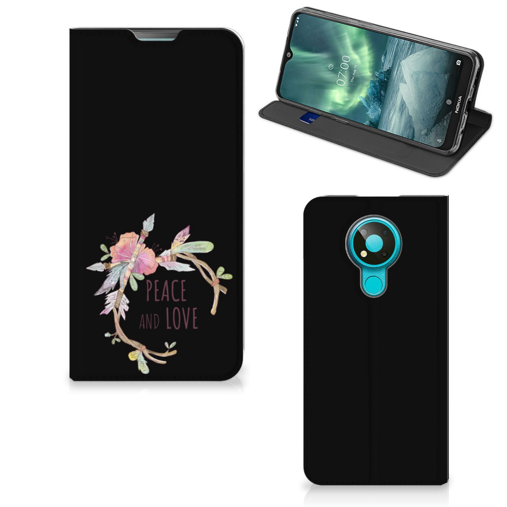 Nokia 3.4 Magnet Case Boho Text - B2C Telecom
