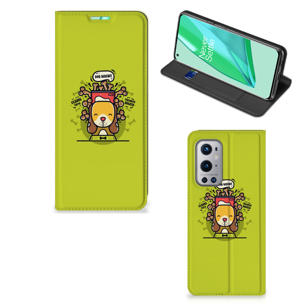 OnePlus 9 Pro Magnet Case Doggy Biscuit - B2C Telecom