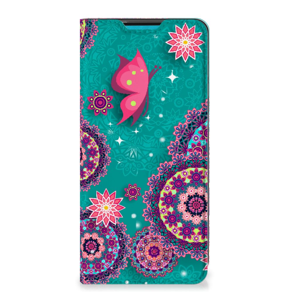 Samsung Galaxy A73 Bookcase Cirkels en Vlinders - B2C Telecom