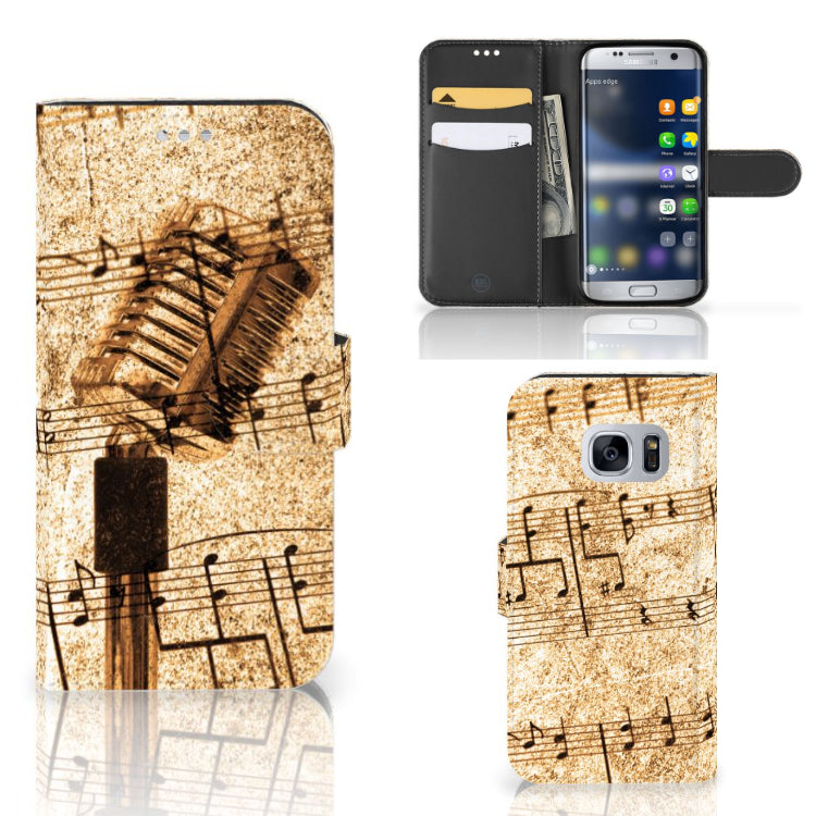 Samsung Galaxy S7 Telefoonhoesje met foto Bladmuziek