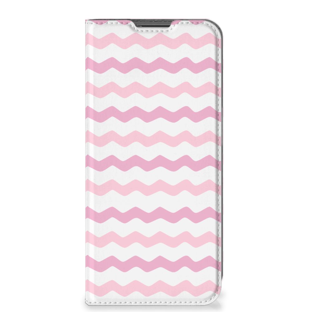 Nokia G11 | G21 Hoesje met Magneet Waves Roze - B2C Telecom