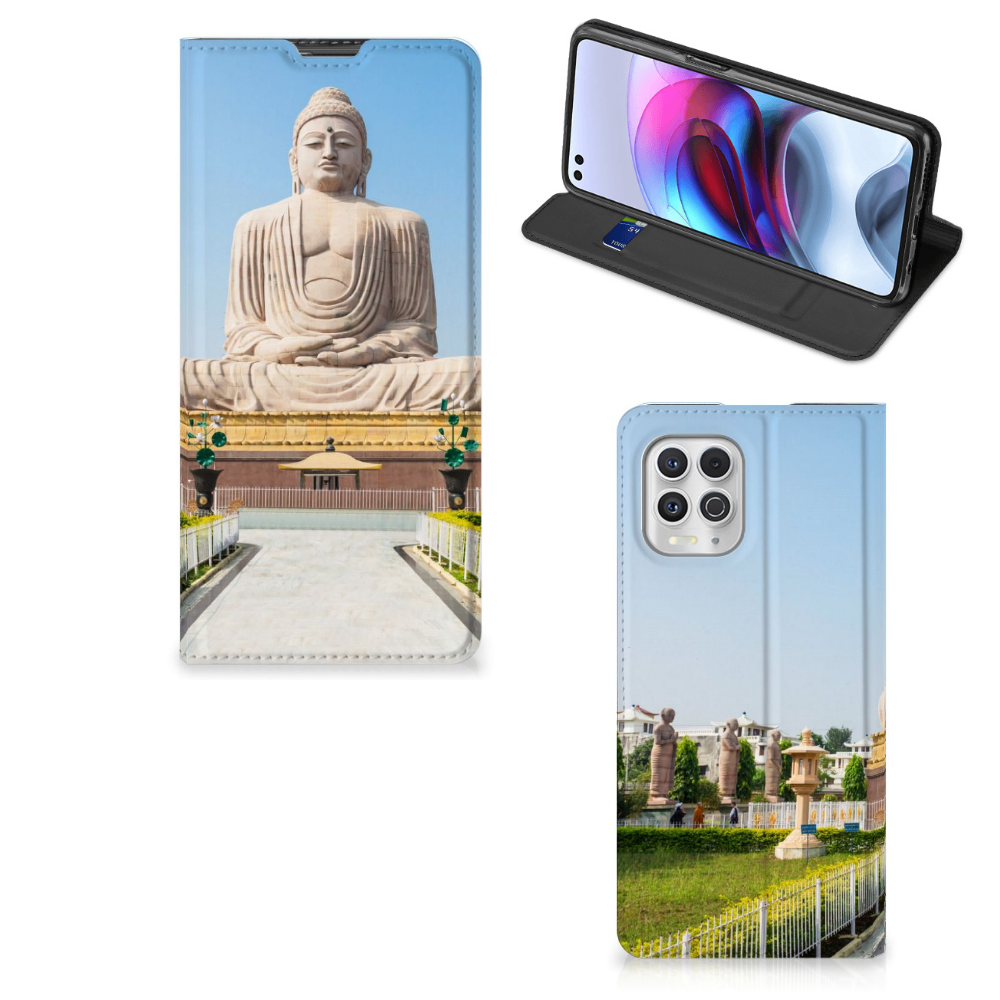 Motorola Moto G100 Book Cover Boeddha - B2C Telecom