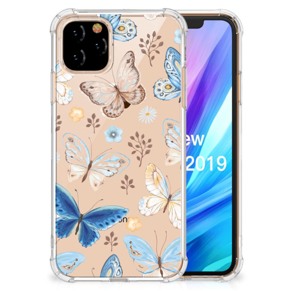 Case Anti-shock voor Apple iPhone 11 Pro Vlinder