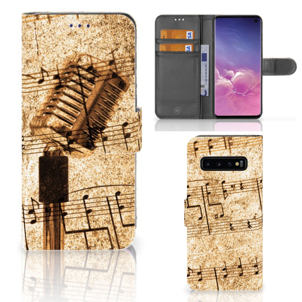 Samsung Galaxy S10 Telefoonhoesje met foto Bladmuziek
