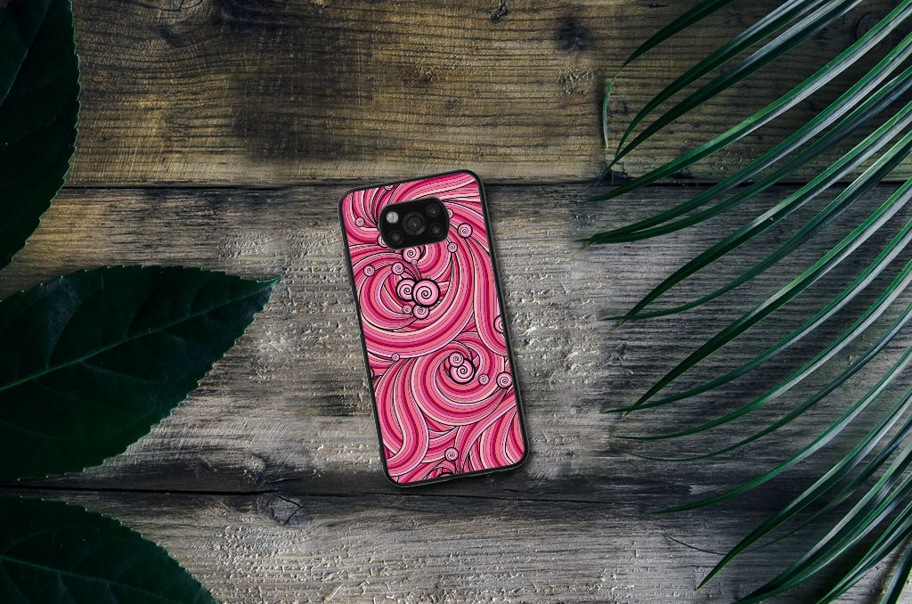 Xiaomi Poco X3 | X3 Pro Leuk Telefoonhoesje Swirl Pink B2C Telecom