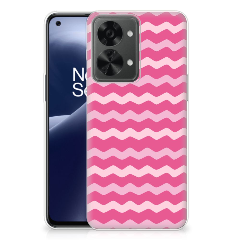 OnePlus Nord 2T TPU bumper Waves Pink B2C Telecom