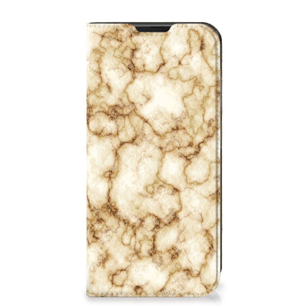 Samsung Galaxy Xcover 6 Pro Standcase Marmer Goud - B2C Telecom