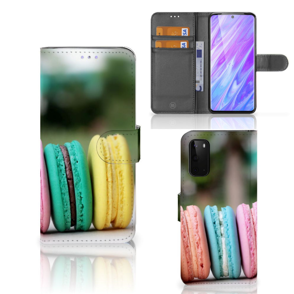 Samsung Galaxy S20 Book Cover Macarons