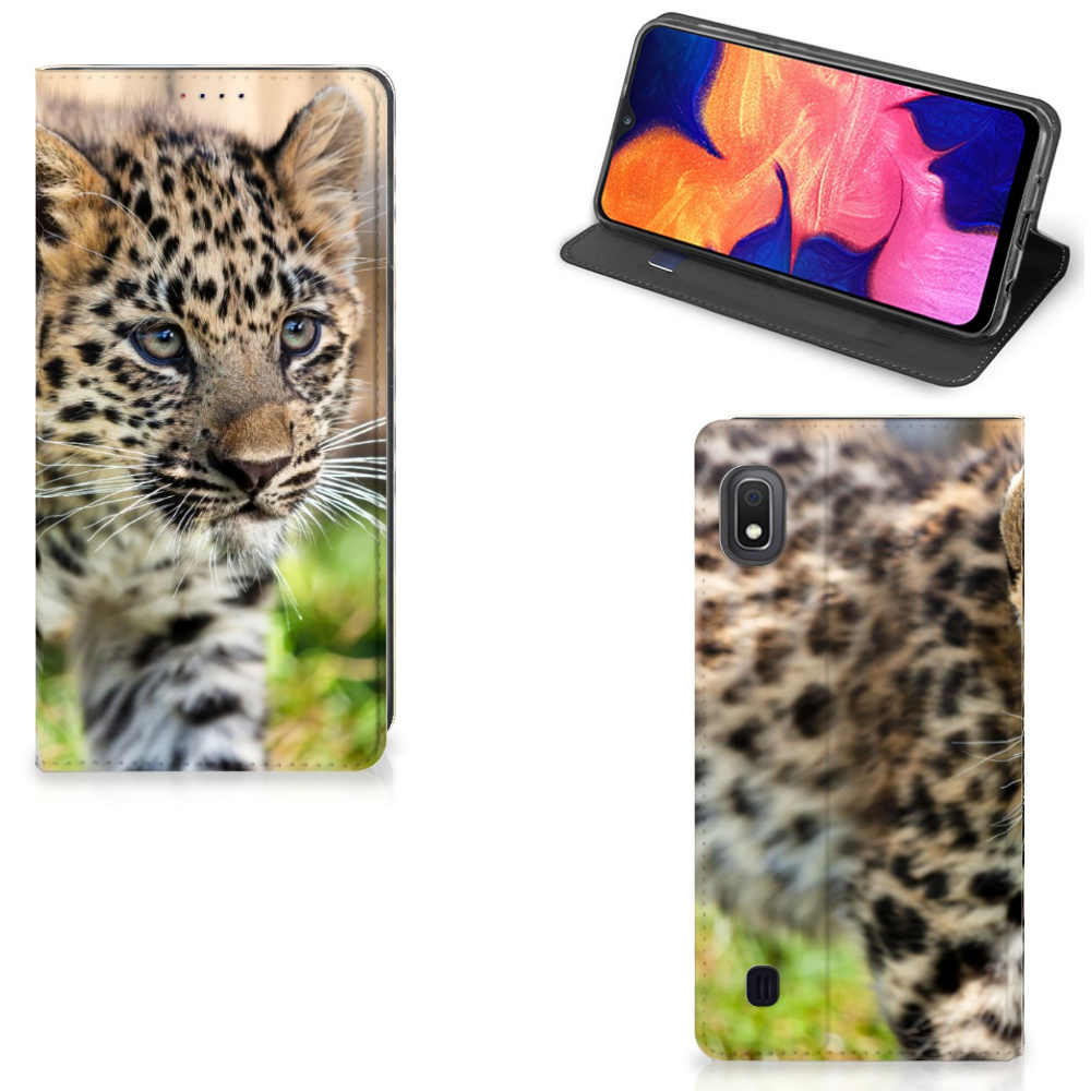 Samsung Galaxy A10 Hoesje maken Baby Luipaard