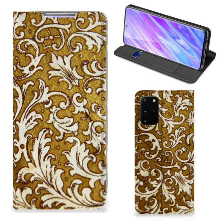 Telefoon Hoesje Samsung Galaxy S20 Plus Barok Goud - B2C Telecom