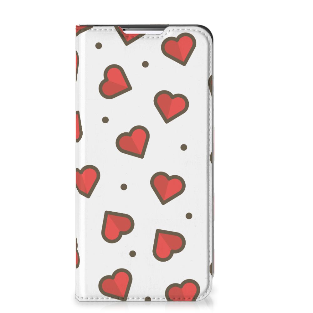 Samsung Galaxy S22 Plus Hoesje met Magneet Hearts - B2C Telecom