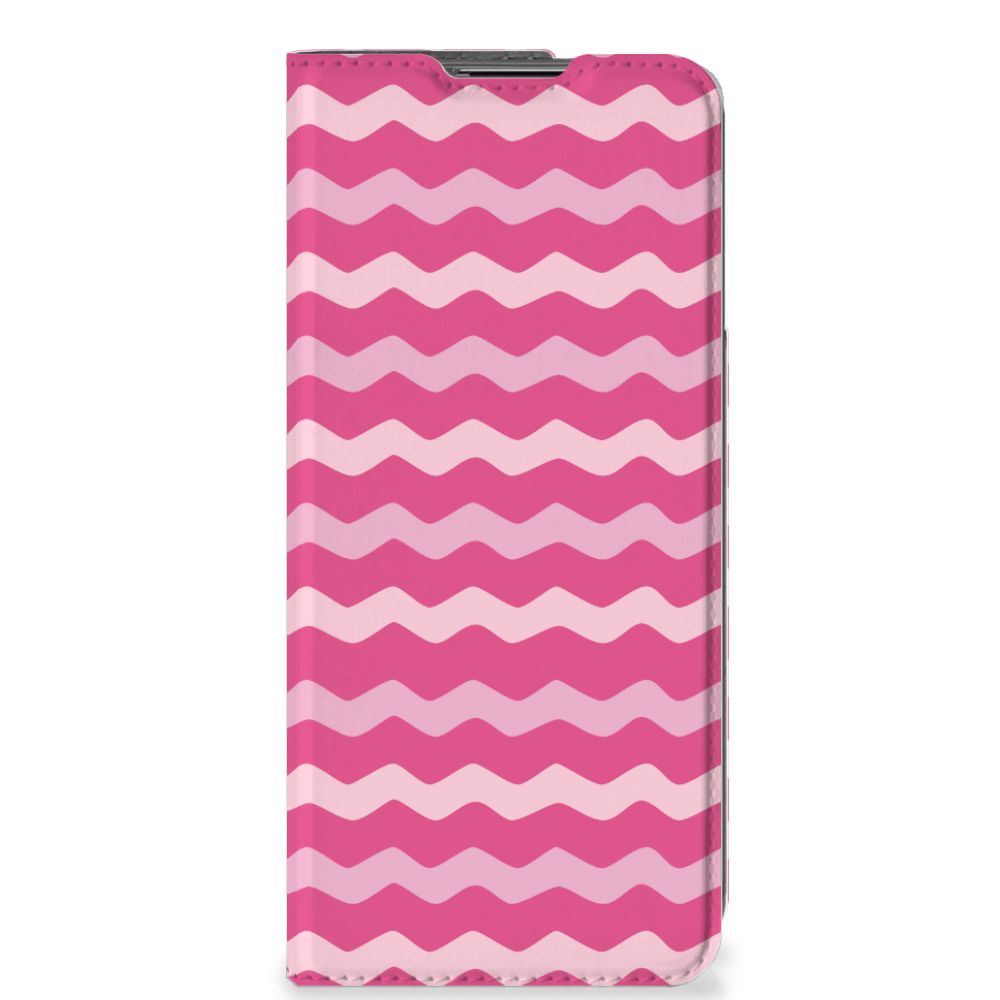 OnePlus Nord CE 2 5G Hoesje met Magneet Waves Pink - B2C Telecom