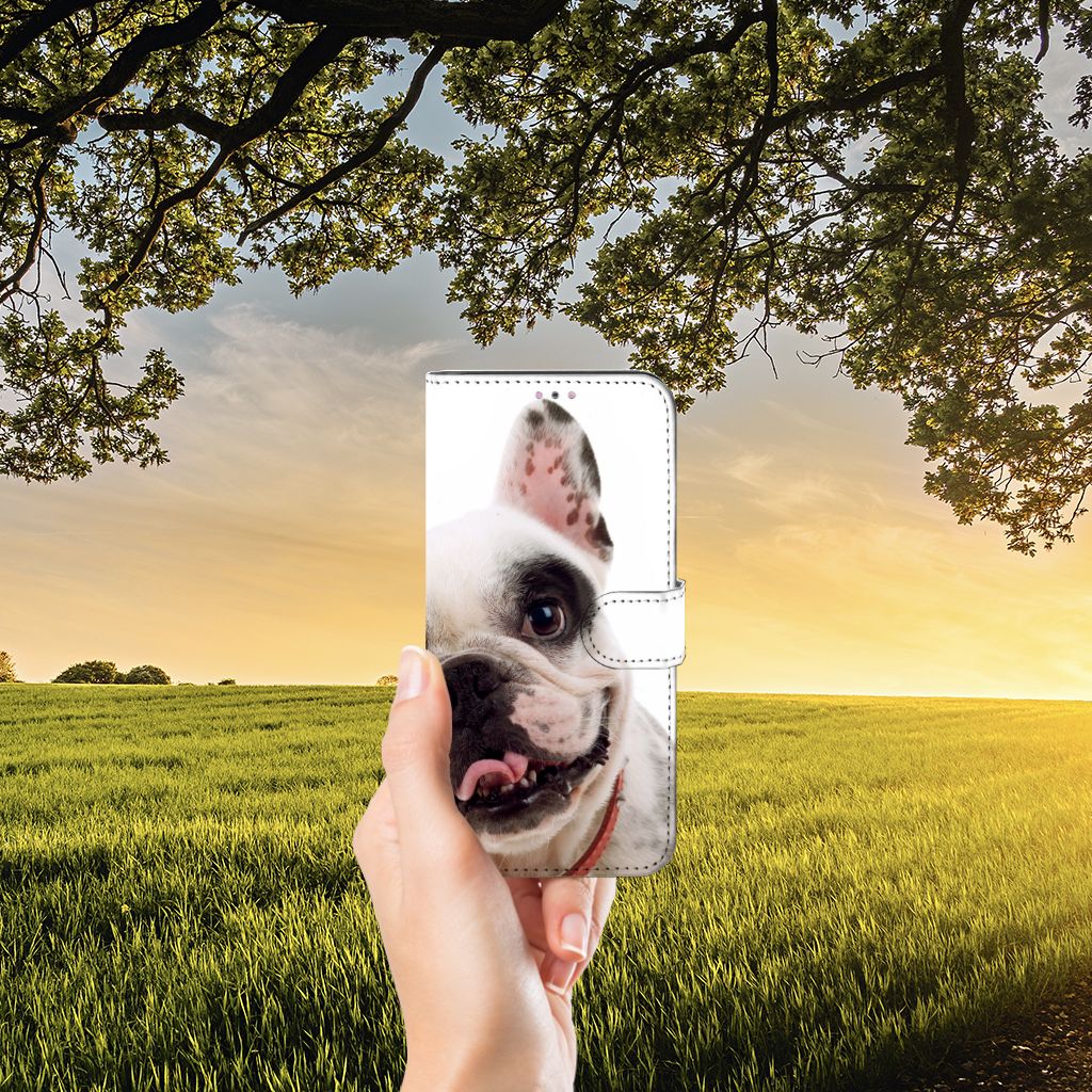 Xiaomi Redmi Note 11 Pro 5G/4G Telefoonhoesje met Pasjes Franse Bulldog