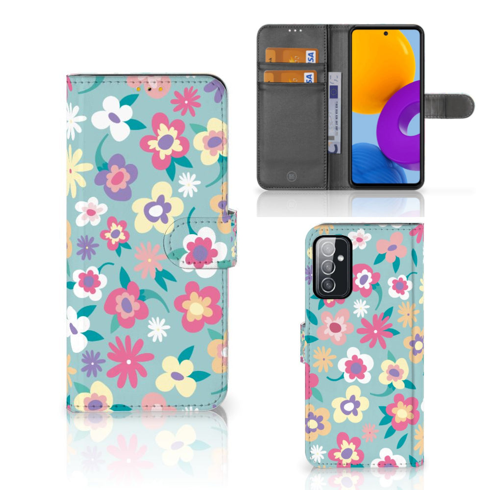 Samsung Galaxy M52 Hoesje Flower Power