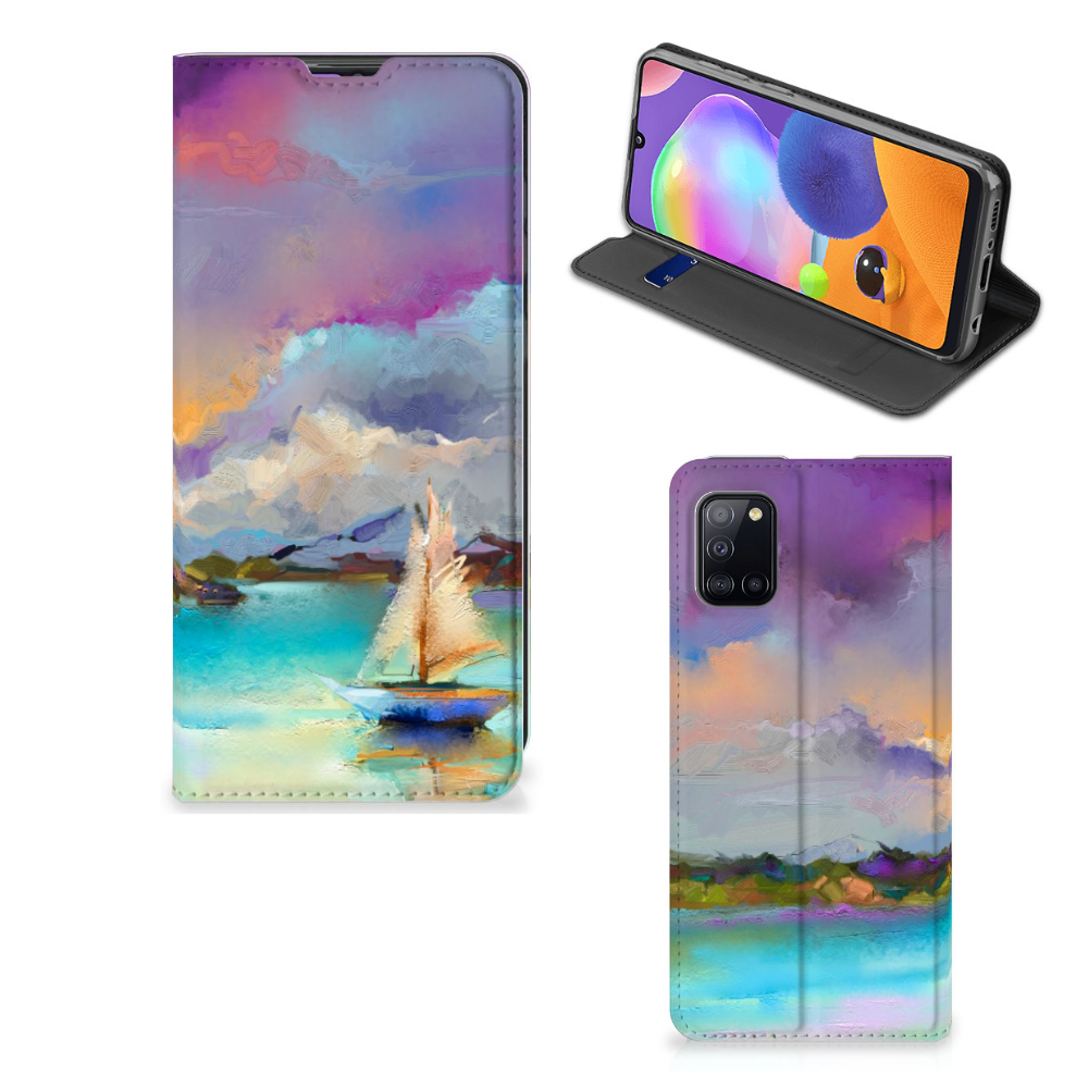 Bookcase Samsung Galaxy A31 Boat - B2C Telecom