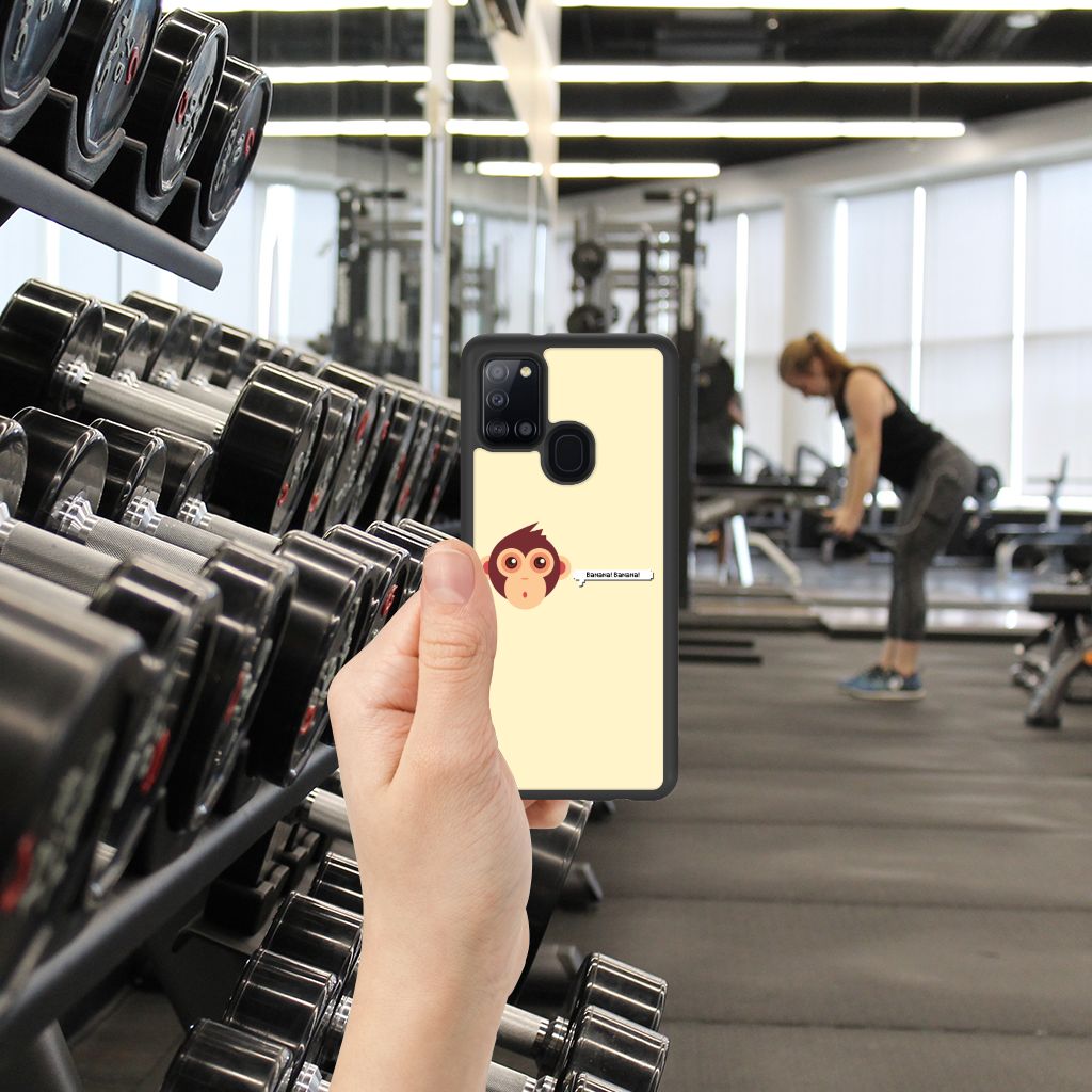 Samsung Galaxy A21s Bumper Hoesje Monkey B2C Telecom