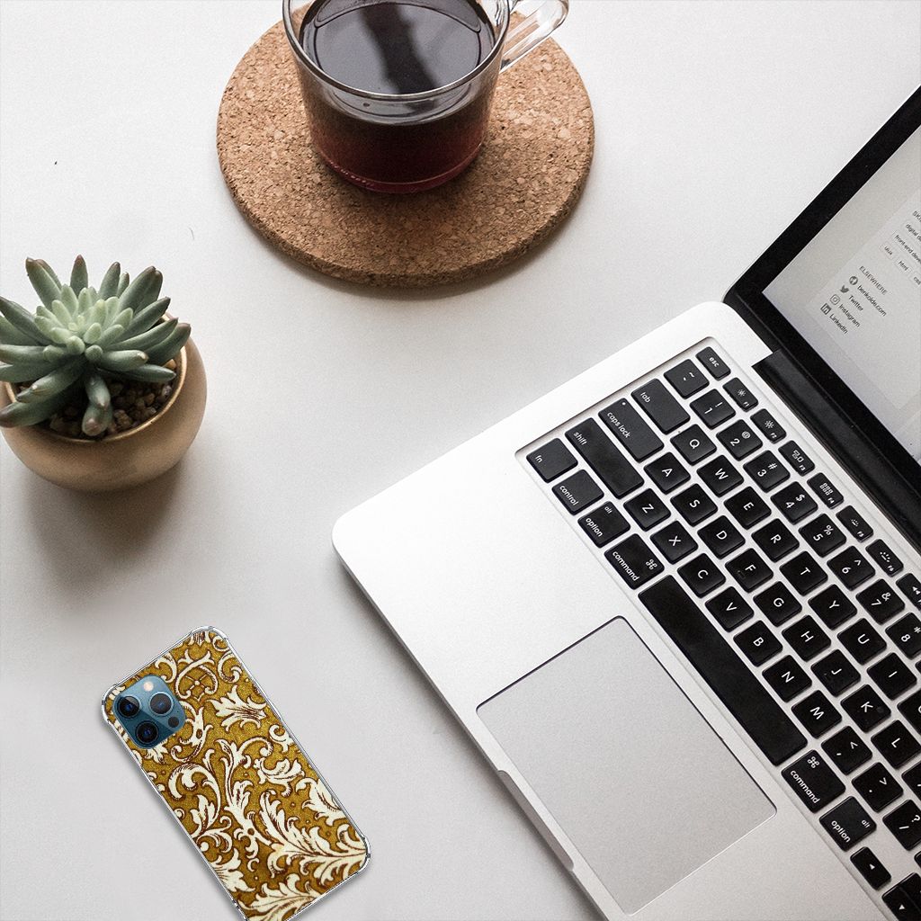 Anti Shock Case iPhone 12 | 12 Pro Barok Goud B2C Telecom