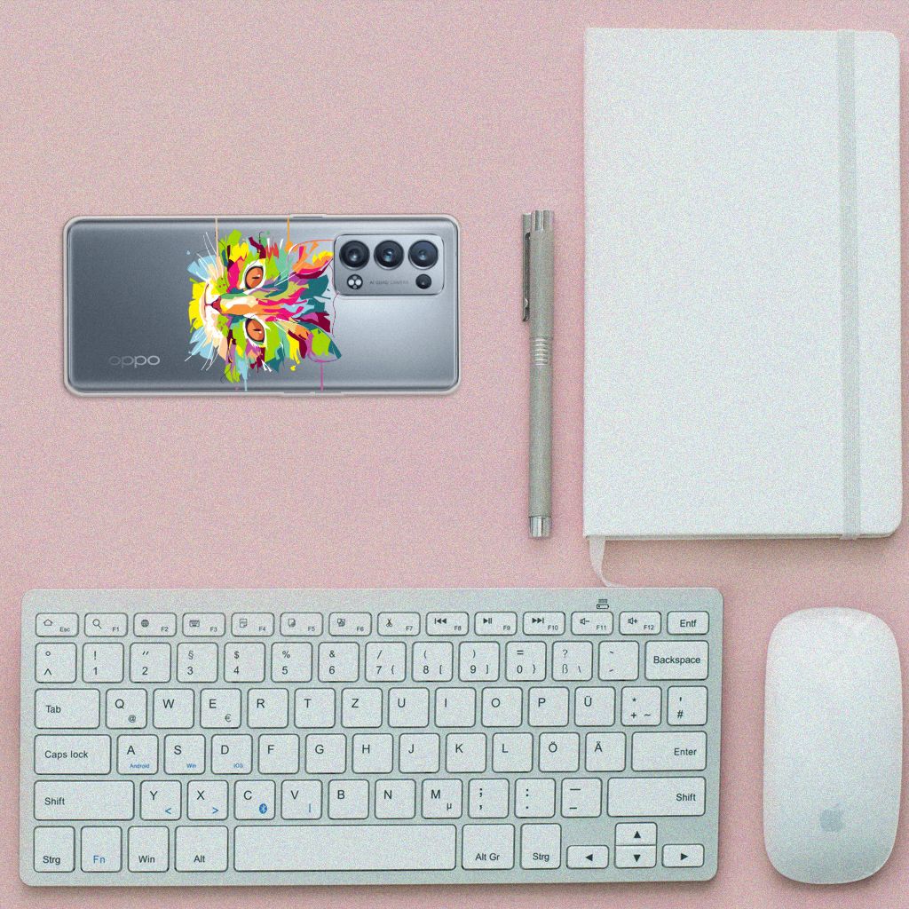 OPPO Reno 6 Pro Plus 5G Telefoonhoesje met Naam Cat Color B2C Telecom