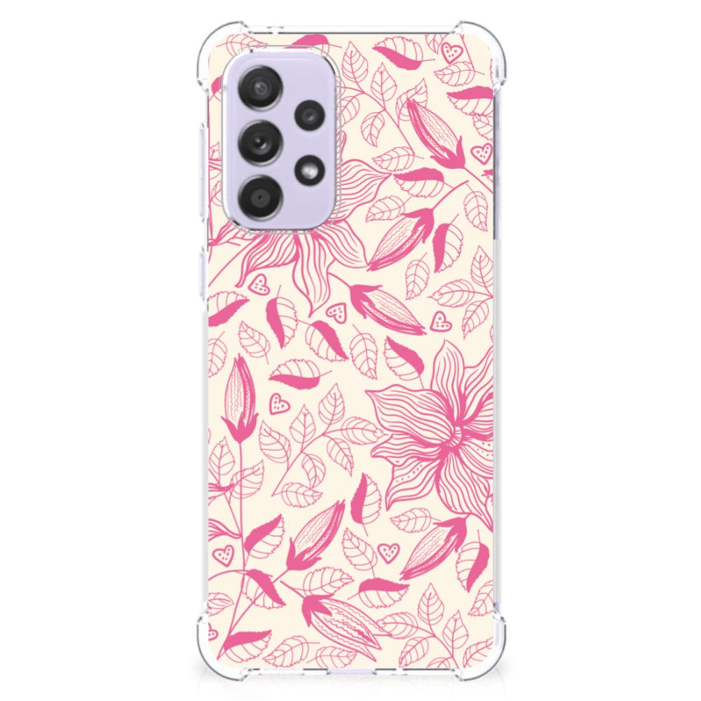 Samsung Galaxy A33 Case Pink Flowers B2C Telecom